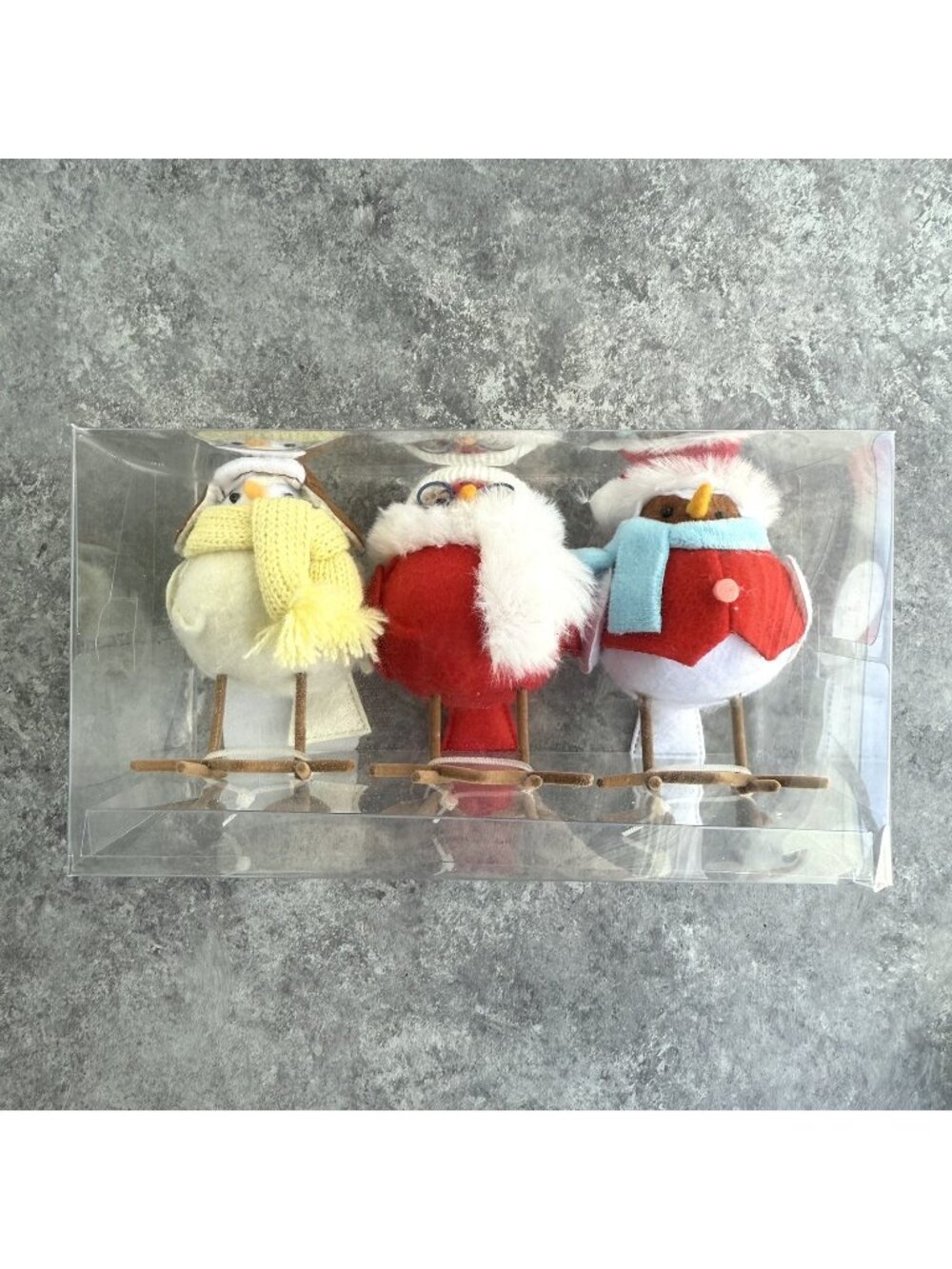 Wondershop 2023 Target Featherly Friends Mini Christmas Fabric Birds Set NEW